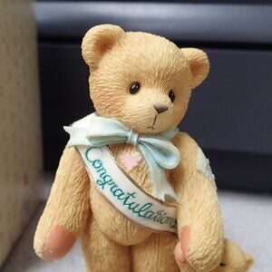 Cherished Teddies "This Calls For A Celebration" Congratulations Figurine